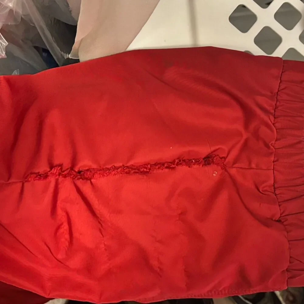 Vintage 90s Metropolis by Couloir Bright Red 1-Piece Ski Suit - Picture 12 of 13